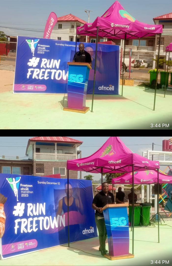 Africell-SL, SLAA Officially Launch Freetown Marathon 2023