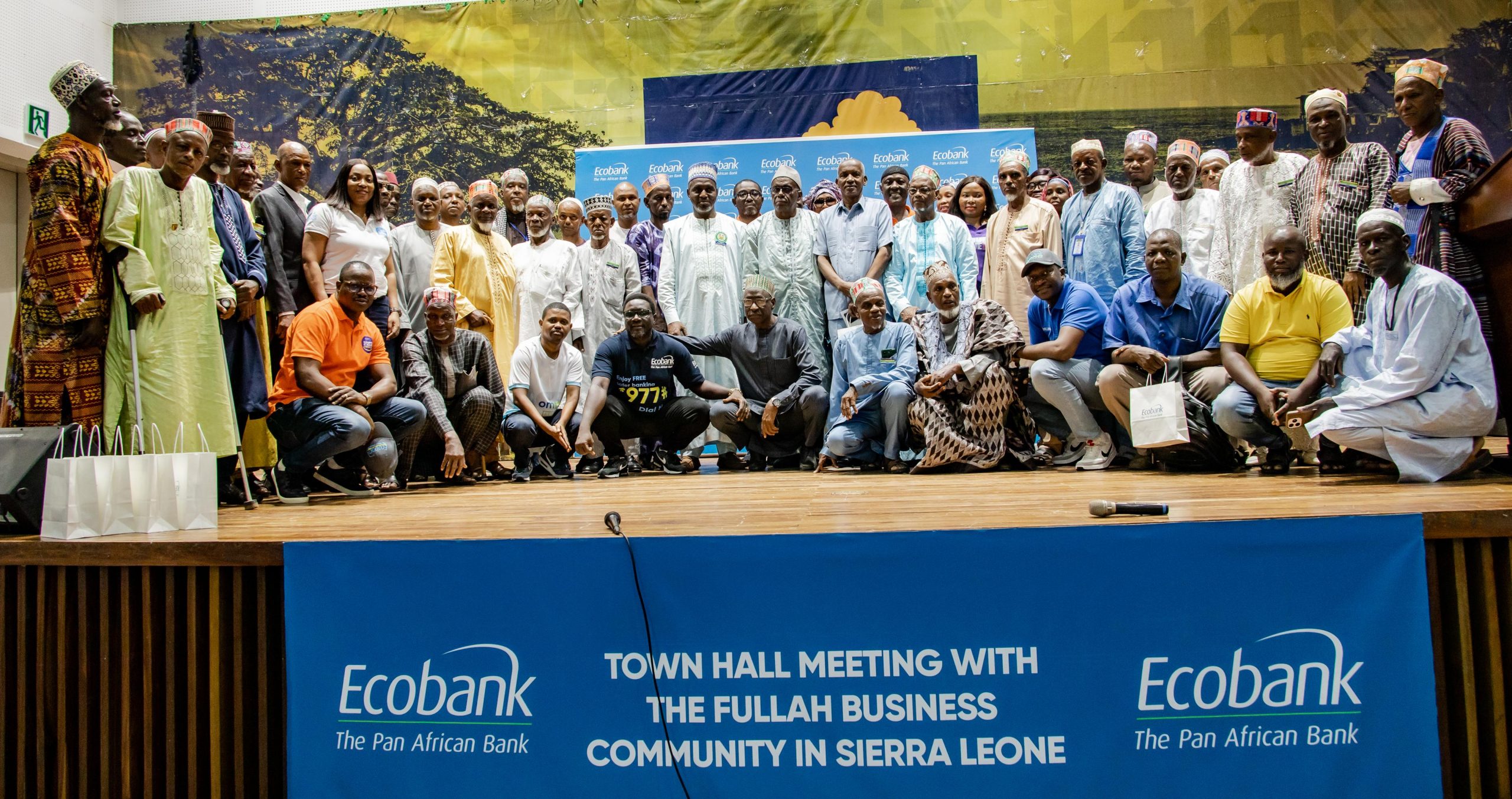 Ecobank Sierra Leone forged an economic partnership with the Fullah business community in Sierra Leone.