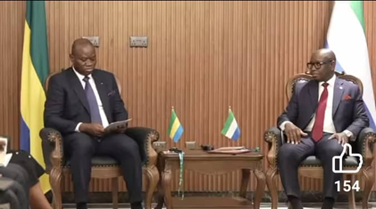 S\Leone, Gabon Commit To Strengthen Cooperation
