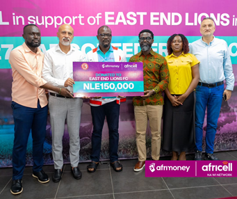 Afrimoney Supports E.E Lions FC with NLe150, 000 for CAF’s Campaign