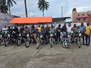 ODHAV Multi Industries SL Supports SMA with Motorbikes